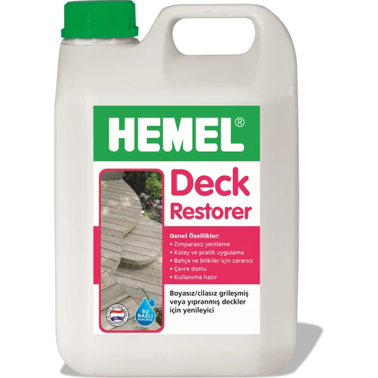 HEMEL Deck Restorer - Deck Temizleyici ( 2.5 Lt )