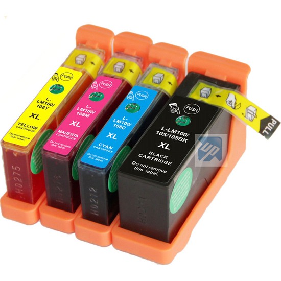 Pictech® Cartucce inchiostro compatibili con Lexmark 100XL per modello
