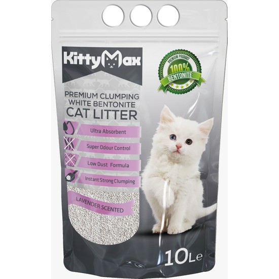 KittyMax 10 Litre Lavanta Kokulu İri Taneli Bentonit Kedi Fiyatı