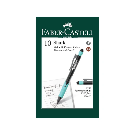 Faber-Castell Shark Pencil Versatil Kalem 0.5Mm 10 Lu Kutu 5084531510