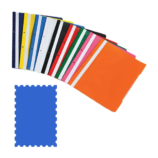 Temat Plastik Telli Dosya Mavi 50 Li 144836 (1 Paket 50 Adet)