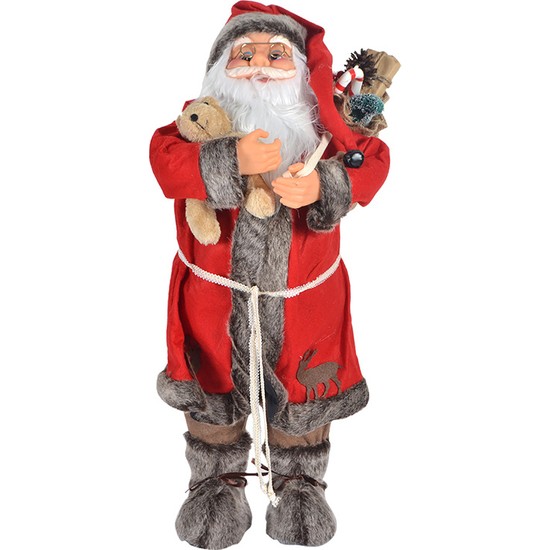 Yılbaşı Noel Baba Dekor Süs 60 cm Fiyatı - Taksit Seçenekleri