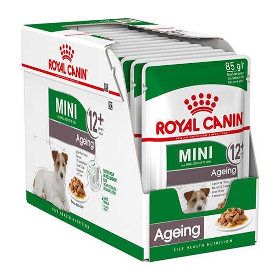Royal Canin Shn Mini Ageing 12 x 85 Gr Tavuklu Konserve Köpek Maması Yaşlı Köpekler İçin Özel Beslenme ( 109301020)