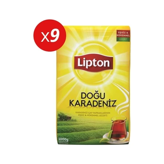 Lipton Doğu Karadeniz Dökme Çay 1000grx9 Adet