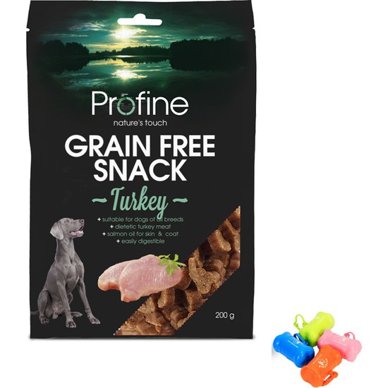 Profine Tahılsız Snack Turkey Hindili Ödül Maması 200 gr ve Fiyatı