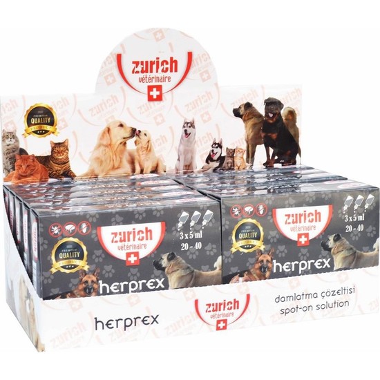 Zurich Veterinaire 2040kg Köpekler İçin Bit Pire ve Tüy Fiyatı