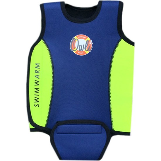 Owli Swimwarm Üşütmeyen Bebek Mayosu LacivertSarı Fiyatı