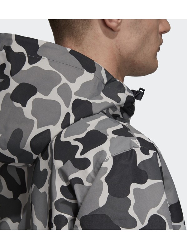 camo windbreaker