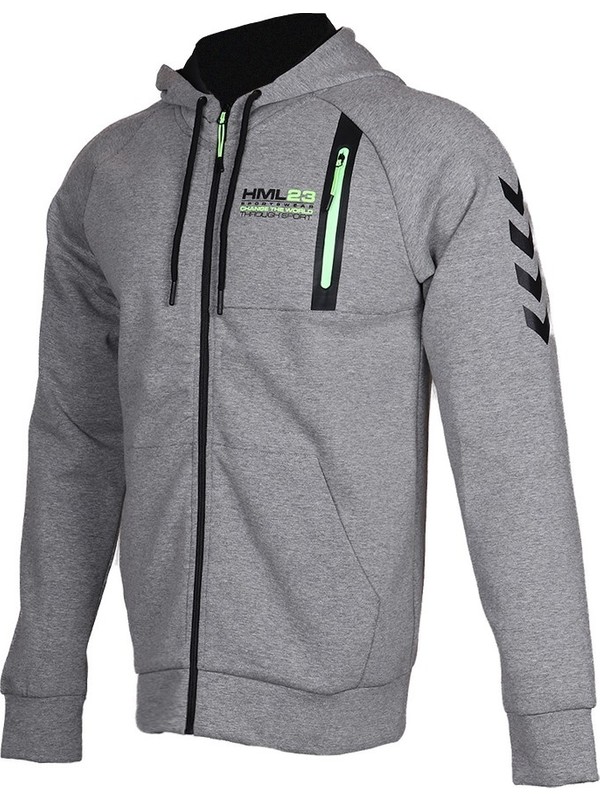 hummel erkek zip hoodie