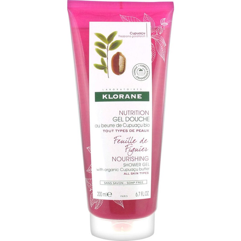 Klorane Gel Douche Surgras Feuille Shower Gel - Duş Jeli 200 ml