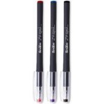 Scrikss Speed Gel Tükenmez Kalem 0.7 3 Lü Set Mavi Siyah Kırmızı