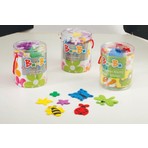 FKM Bubu Yapışkanlı Eva Çiçek  Sticker - Kavanozlu