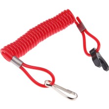 Stshop Tekne Dıştan Takma Motor Emniyet Kordon Durdurma Öldürme Anahtarı Kablosu Tohatsu (Yurt Dışından)