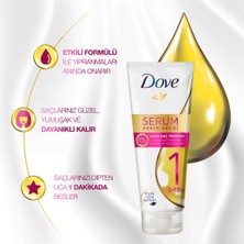 Dove 1 Minute Serum Saç Bakım Kremi Uzun Saç Terapisi 170 ml X2 Adet