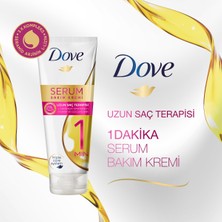 Dove 1 Minute Serum Saç Bakım Kremi Uzun Saç Terapisi 170 ml X2 Adet