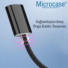 Microcase Yüksek Hızlı USB 2.0 Örgülü Uzatma Kablosu - 50 cm AL2860