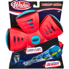 Phlat Ball (Flat Ball) Orijinal, Dönüşebilen Uçan Frizbi Disk ve Eğlence Topu, Kırmızı 5+ Yaş