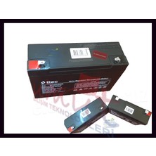 6 Volt 12AH Amper Bakımsız Kuru Akü 6 Volt 12AMPER Akü Ttec
