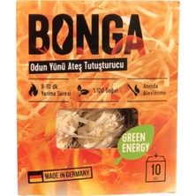 Bonga Odun Yünü Ateş Tutuşturucu (140 G)