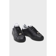 Versacejeans Couture Logolu Hakiki Deri Bağcıklı Sneaker Ayakkabı Erkek Ayakkabı 71YA3SK3 ZP028 L01