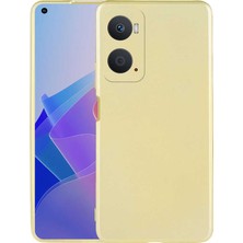 MTK Moveteck Oppo A96 4g Uyumlu Kılıf Kamera Lens Korumalı Silikon Soft Mat Kapak