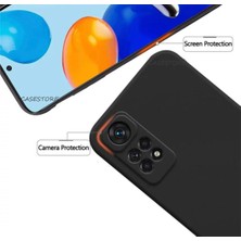 MTK Moveteck Oppo A96 4g Uyumlu Kılıf Kamera Lens Korumalı Silikon Soft Mat Kapak