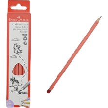 Faber Castell Pastel 2b Kurşun Kalem  - Pembe  12 Adet