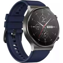 Mi7a Huawei Gt / Gt2 / Gt2 Pro / Gt3 - Honor Magic Watch 2 46MM  Samsung Gear Watch 46MM Silikon Kordon Kayış