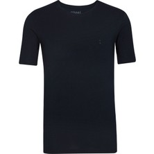 Süvari Classics  Pamuk Yuvarlak Yaka Özel Üretim Tshirt Regular Normal Kalıp Kiremit