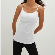 Imer 1259 Modal Kaplı Ayarlanabilir Askılı Atlet