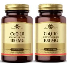 Solgar Coenzyme Q-10 100 Mg 60 Softgel 2 Adet