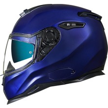 Nexx SX.100 Mat Mavi Kask