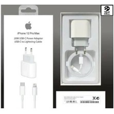 Apple iPhone Hizli Şarj Aleti 20W Usb-C Adaptör X-XS-11-12-12PRO-12PROMAX-13-13PRO-PROMAX white