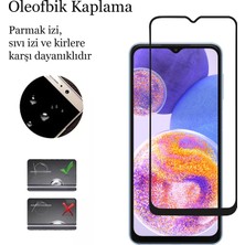 CepStok Samsung Galaxy A23 Kırılmaz Cam 5d Tam Kaplayan 9h Temperli Ekran Koruyucu