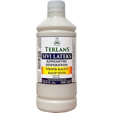 Terlans Sıvı Lateks Konsantre Kalıp Sıvısı 500 ml Teknik Kalite