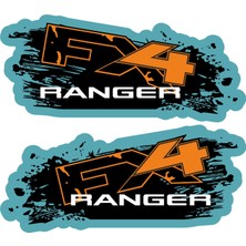 Sticker Atölyesi Ford Ranger Fx4 Sticker - 22105