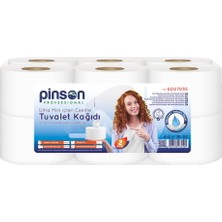 Pinson Professional Pinson Ultra Mini Içten Çekmeli Tuvalet Kağıdı 12'li 100 mt