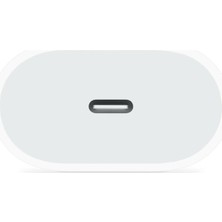 Tıklakap Apple iPhone Uyumlu 20W USB-C Adapter Şarj Cihazı - MHJE3TU/A