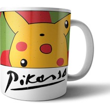 Pixxa Pikachu Picasso Pokemon Kupa Bardak