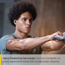 Jabra Elite 7 Active Kulak İçi Spor Bluetooth Kulaklık - Üstün Aktif Uyum için Jabra ShakeGrip ve Ayarlanabilir Aktif Gürültü Önleyici Özellikli - Siyah