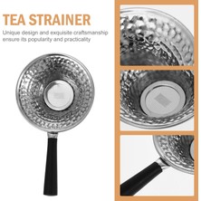 Three Beans 1 Adet Çay Demlik Çay Süzgeci Çay Artık Kolu ile Infuser Güzel Örgü Filtre (Gümüş) | Çay Süzgeçleri (Yurt Dışından)