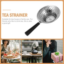 Three Beans 1 Adet Çay Demlik Çay Süzgeci Çay Artık Kolu ile Infuser Güzel Örgü Filtre (Gümüş) | Çay Süzgeçleri (Yurt Dışından)