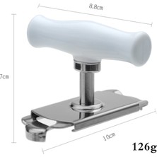 Three Beans Manuel Ayarlanabilir Paslanmaz Çelik Kolay Can Kavanoz Açacağı 1 4 İnç Cap Kapak Açacağı (Yurt Dışından)