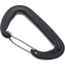 Aututer Karabin D-Ring Keychain Tokalları Yürüyüş Için Klip Klipsi Siyah Siyah (Yurt Dışından)