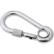 Aututer Paslanmaz Çelik 316 Yay Kanca, Karabiner Kabak Kabak Zemini Vidagate 11X120MM (Yurt Dışından)