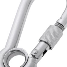 Aututer Paslanmaz Çelik 316 Yay Kanca, Karabiner Kabak Kabak Zemini Vidagate 11X120MM (Yurt Dışından)