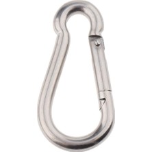 Aututer Paslanmaz Çelik Yay Snap Hook Carabiner M6 (Yurt Dışından)