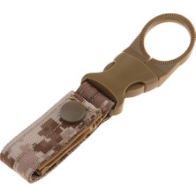 Aututer Anahtar Kanca Molle Asılı Kemer Karabiner Dokuma Su Şişesi Toka Klipsi Çöl Dijital (Yurt Dışından)