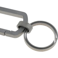 Aututer Titanyum Alaşım Ana Zinciri Yüzük Karabeşli Kanca Kemer Tokası Açık Araçlar 28MM 28MM Halka (Yurt Dışından)