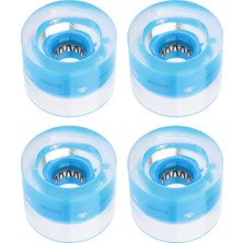 Aututer 4x Kaykay Tekerlekleri 60MM Longboard Wheels Cruiser Wheels Longboard Wheels Mavi (Yurt Dışından)